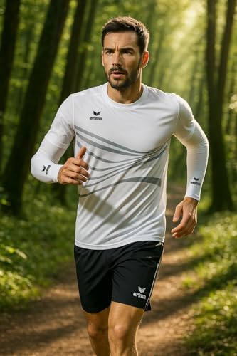 Erima Unisex Erwachsene Armsleeve Armlinge (7242516), weiß, S