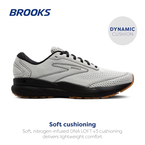 Brooks Brooks Women’s Ghost 16 Neutral Running Shoe - Oyster/Black/Alloy - 9 Medium