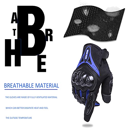 Iron Jia's Motorcycle 500D Pvc Waterproof Reflective Tail Duffle Bag With Motorcycle Gloves Full Finger Durable Support Touch Screen #TOP18