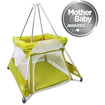 babyhub sleepspace travel cot & teepee pack