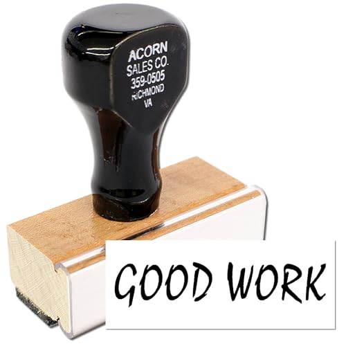 Good Work Rubber Stamp tampon encreur bois pour enseignant