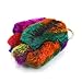 CHUANGLI Keychain Fluffy Faux Fur Keychain Handbag Pom Pom Keyring Pendant for Women Girls