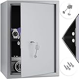 tresor gebraucht münchen ✔ MASSIVER STAHL: Durch die Doppelbolzenverriegelung durch 2 kräftige Stahlbolzen, ist die Stahltür sicher verschlossen. Dank der Tiefe von 400mm dient dieser optimal als Dokumententresor für zuhause oder im Büro.
