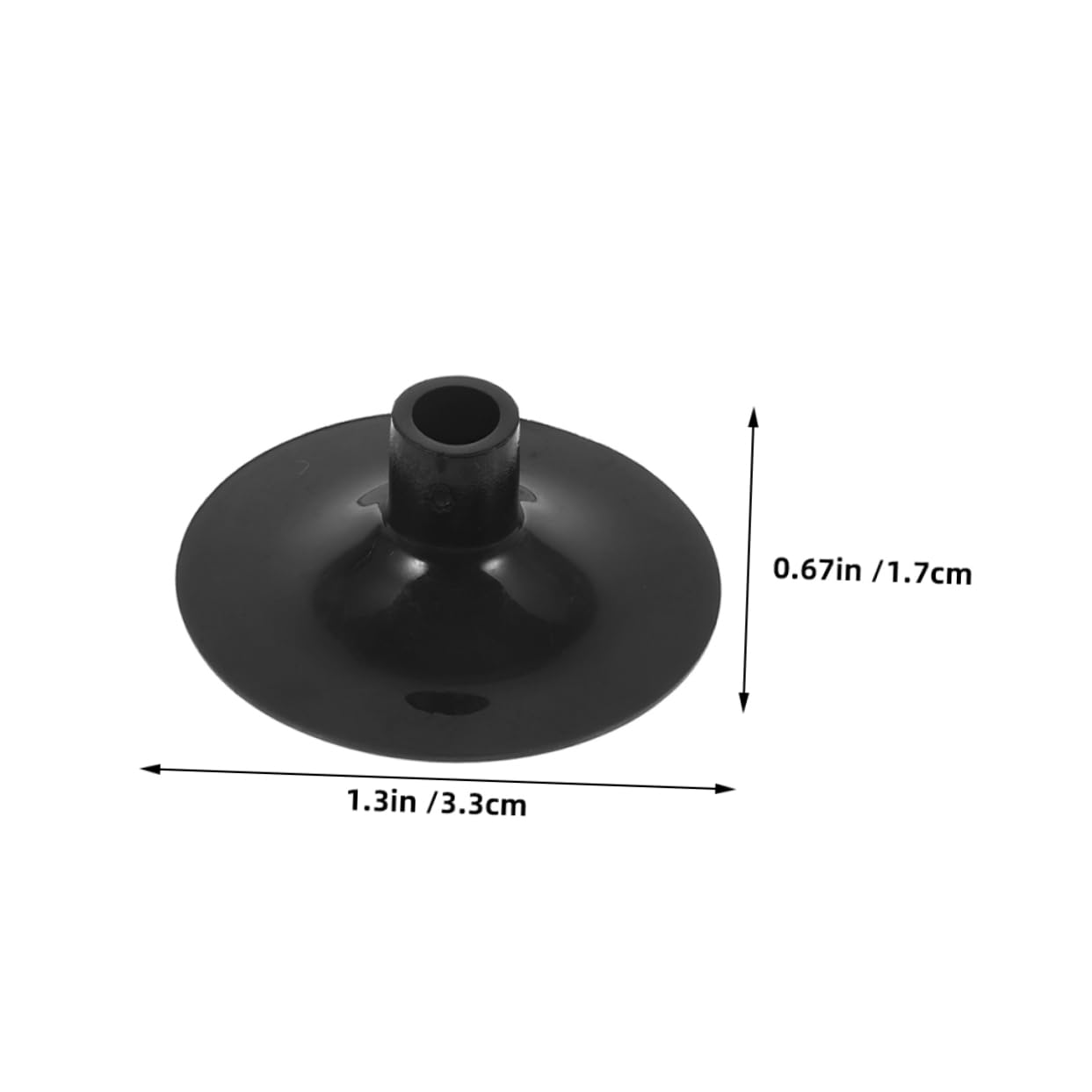 GANAZONO 15pcs Sucker Arrows Suction Cup Arrows Arrows Black Rubber