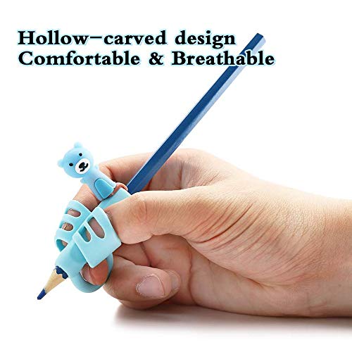 Tuzico - Set di 8 impugnature per matite, supporto...