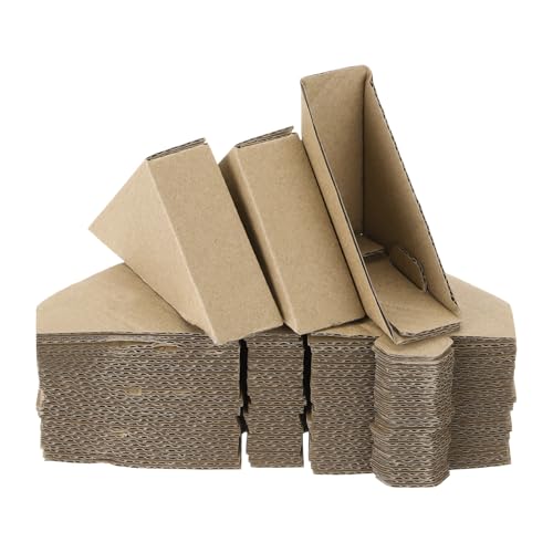Image of sourcing map Adjustable Cardboard Corner Protector, Cardboard Edge Protector 7x7x3cm Pack of 100