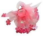  Haargummi - Haarband Farbe rosa - Schuleinführung Blumenkind