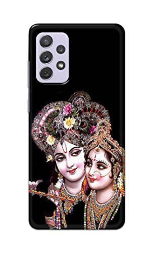 Image of PRINTFIDAA� Printed Hard Back Cover Case for Samsung Galaxy A72 Back Cover (Radha Krishna) -2808