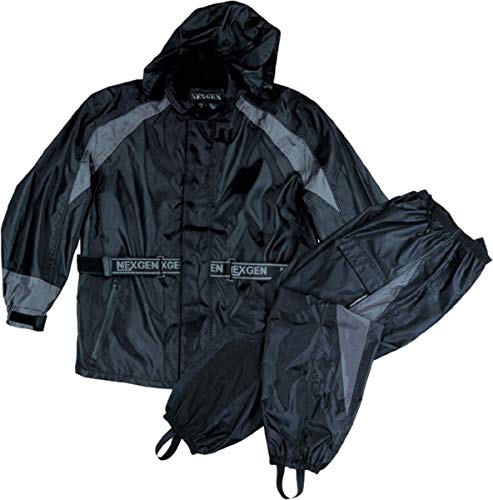NexGen Motorcycle-Outdoor Hooded Water Resistant Rain Suits for Women - Small - Small