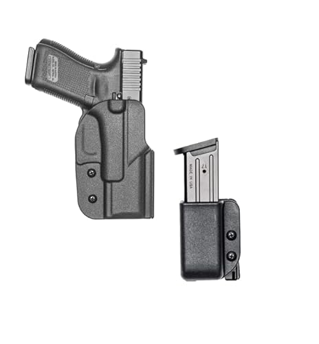 Glock 19 Signature Owb (Right Hand) Holster + Signature Single Owb Magazine Carrier With Tek-Lok Belt Attachment - By Blade-Tech Holsters #TOP24