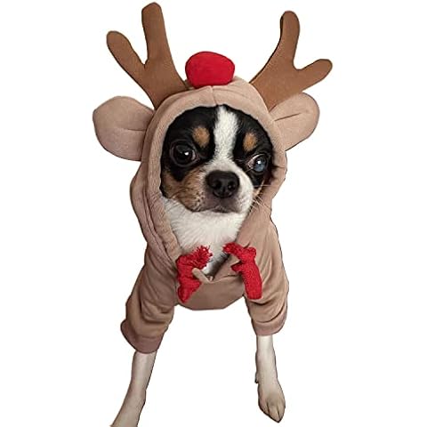 VITSOLE Elk Fruit Shape Dog Hoodie Cover