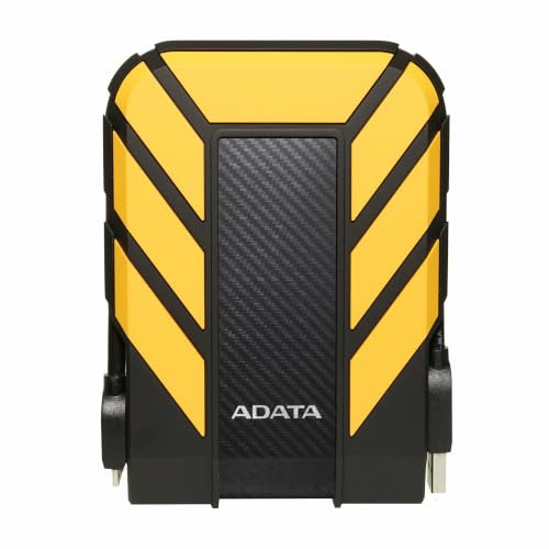ADATA HD710 Pro - 2 TB, externe Festplatte mit USB 3.2 Gen.1, IP68-Schutzklasse, gelb