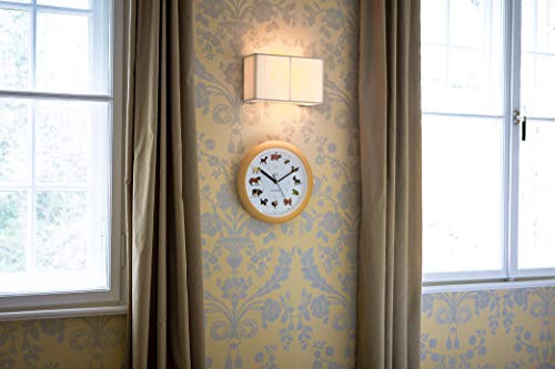 KOOKOO KidsWorld giallo, orologio da parete