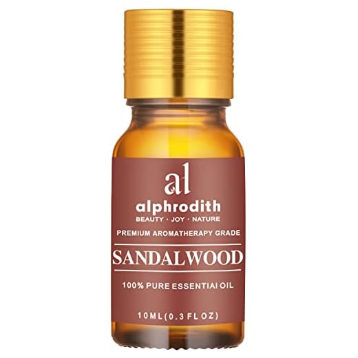 Aceite esencial de sándalo para aromaterapia, 100% orgánico, puro y sin diluir, aceites aromáticos de grado terapéutico, 10 ml para difusor, relajación, terapia de la piel y más