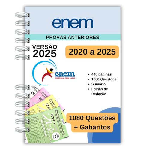 Apostila ENEM 2026 Completa – Provas Anteriores | Questões de 202...
