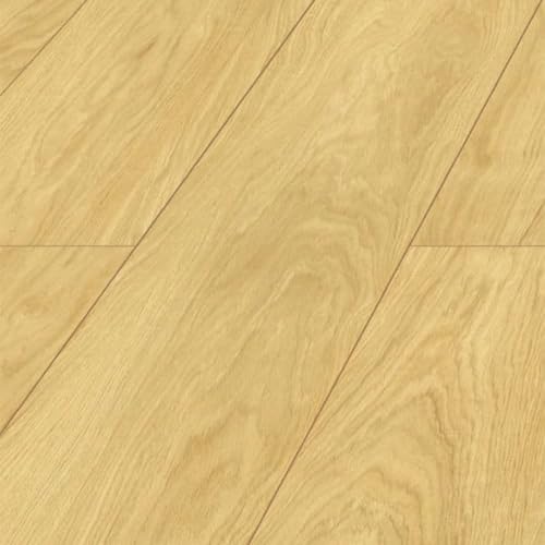 Suelo Laminado | AC5 | 10mm | 1380x191mm | Colección Sefora| Agua y Humedad 72h | Tarima Flotante Instalación en Click (Roble Café, 1 Caja - 1.84m²)