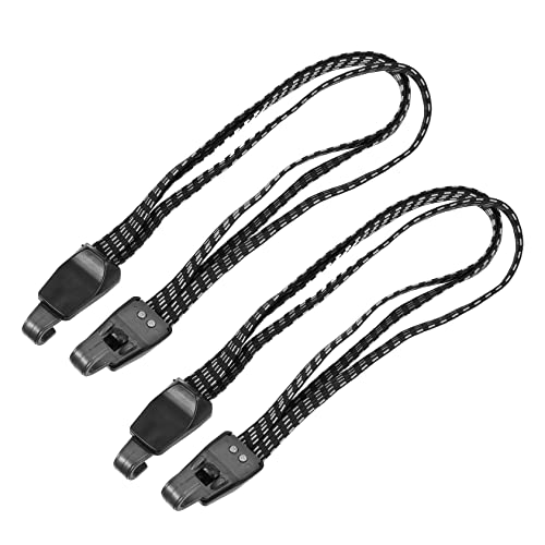 CLISPEED 2pcs Backseat Cargo Tightening Rope Straps for Mountain Bike Luggage Binding Belts for Travel Outdoor and Transport Easy to Use and Secure Heavy Loads