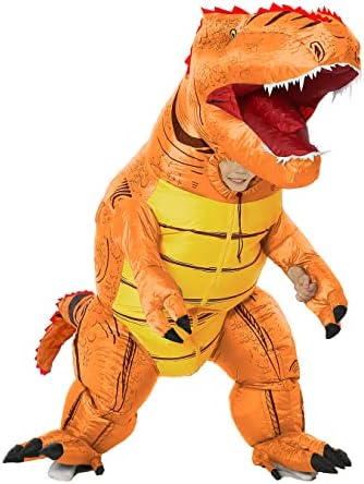 FUNNY COSTUMES T-Rex Dinosaur Costume Child Size 4-6 (Brown)