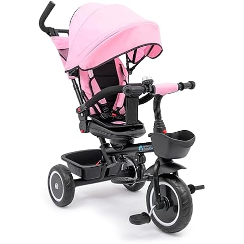 Foryourlittleone Kids Trike V3 Pink Tricycle Cover