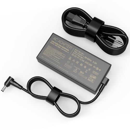 240W Charger fit for Asus Zephyrus G14 G15 G16 M16 TUF F17 F15 A17 A15