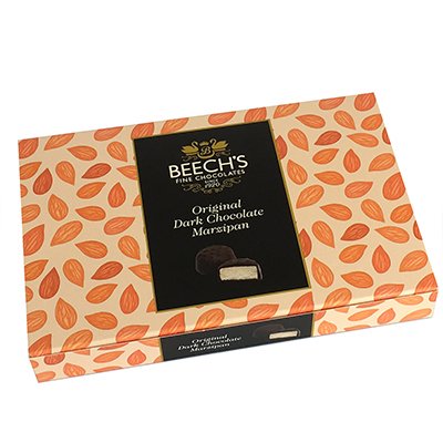 Beech's Marzipan mit dunkler Schokolade überzogen, 150 g
