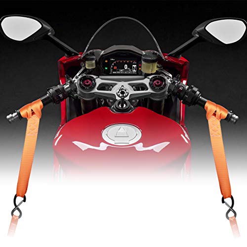 Jchl Soft Loops Tie Down Straps (4Pk) 12,000Lbs Max Strength 18"X1.7" Heavy Duty Motorcycle Tie Downs For Use With Ratchet Strap - Secure Trailering Of Motorcycles, Kayak, Jeep, Atv, Utv #TOP6