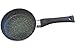 Kinghoff Patelnia indukcyjna ze stali nierdzewnej, marmurkowa patelnia do duszenia, różne warianty 14 16 18 20 22 24 26 28 cm (28 cm)