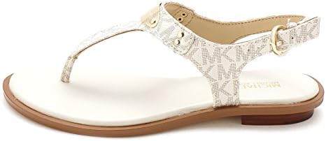 Michael Kors MK Plate Thong Vanilla Mini Mk Sig Pvc 7.5 M | Image 1