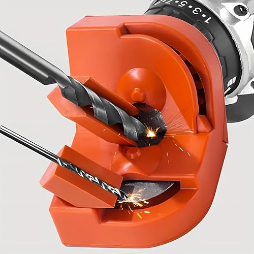 Image of Electric Universal Drill Bit Sharpener for HSS, Masonry, Carbide, and Cobalt Drill Bits, 2-16mm, Portable Multipurpose Sharpener