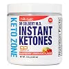 Dr. Colbert, MD Instant Ketones Powder | Raspberry Lemonade | Keto Zone | Divine HEalth | Recommended in The Keto Zone Diet Book | GoBHB | Exogenous BHB Ketone Salts | 4.59oz | 21 Servings
