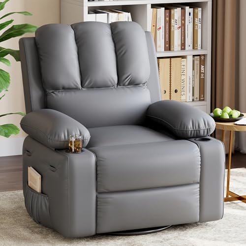 Oversized Recliner Chair with Massage and Heat