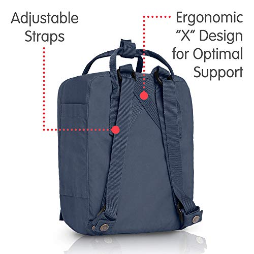 Fjallraven, Kanken Mini Classic Backpack for Everyday, Graphite