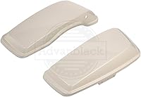 Vista 10 de Moto Onfire Alforja de tapas regulares para alforjas duras Harley Touring Street Glide 2014-2022 (whisky ámbar)