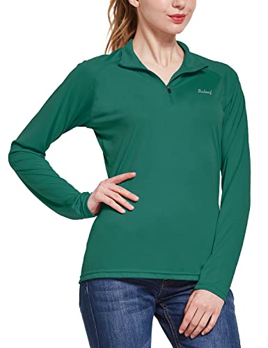 BALEAF Women's Sun Shirts 1/4 Zip Pullover UPF50+ UV Protection...