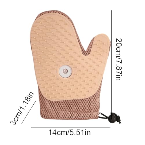 Händler für Haustierpflege – Bürstenhandschuhe für die Pflege von Hunden mit 260 Tipps | Massageschuhe mit verbessertem Fingerdesign | Haarentfernungshandschuhe für mehr