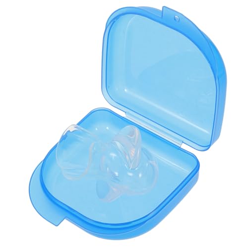 KITCHENKARATLY Dispositivo Antirronquidos Cubrelengua Mini de Silicona Flexible Solución para Ronquidos y Respiración Nasal Cómodo y Duradero para Sueño Tranquilo