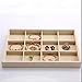 MonkeyJack 2 Pieces 35x2x3cm Tray Showcase Display Organizer Ring Earring Multi Purpose