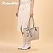 Montana West Tote Bags for Women Medium Top Handle Satchel Purses Large Shoulder Handbag Hobo Bags Tan MWC-323TN