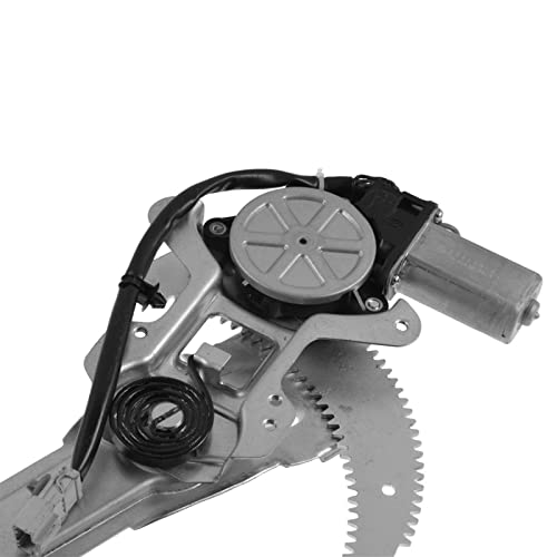 Image of TRQ Front Right Power Window Regulator & Motor Assembly Passenger Side Compatible with 1992-1995 Honda Civic HO1351104