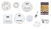 Professional Kumihimo Kit: 5 Looms (Including the Kumiloom), 16 bobbins, Kumisizer, weight, instruction booklet