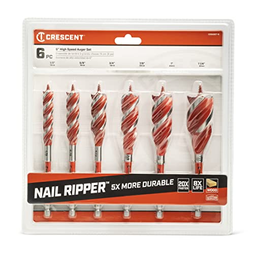 Crescent 6 Piece High Speed Auger Set - 6.25\" | CDSASET-6 - Thumbnail 6