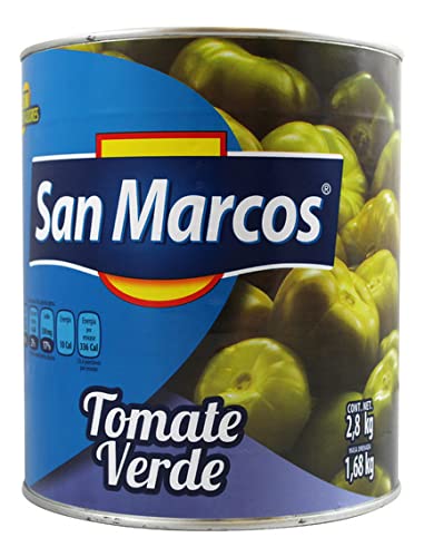 SAN MARCOS - TOMATILLO VERDE ENTERO. PACK 6 X 2800/1680GR.