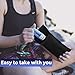 FRIO Cooling Wallet - Insulin Cooler for 45+ Hours of Stress Free On The Go - Black - Duo