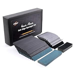 Ehdis Filzrakel Set - 20 Stück Folienwerkzeug