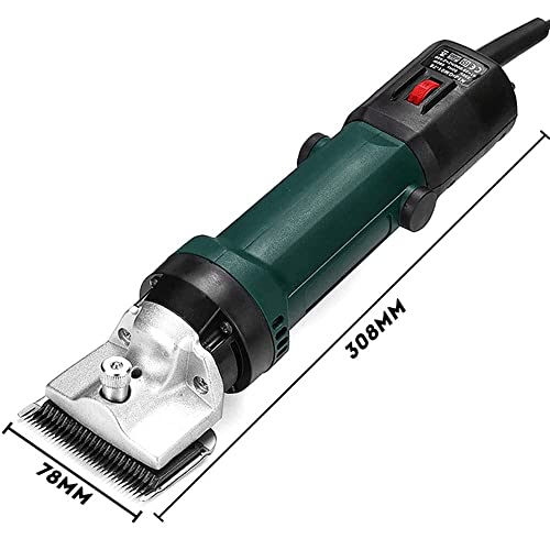 690W Elektrisch Paardenknipper, Professioneel Zwaar Uitgevoerd Schaarknippers voor Paarden, 6 Snelheidsregeling Dierenverzorgingsset voor Paard, Geiten, Runderen, Boerderij Vee - Afbeelding 6