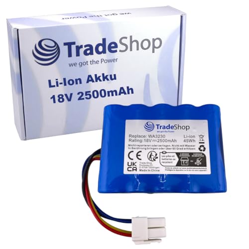 Trade-Shop Li-Ion Akku 18V / 2500mAh kompatibel...