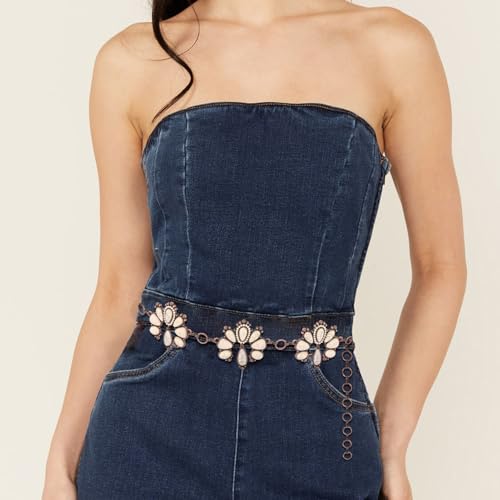 Montana West Rustic Couture's Large Western Concho Metal Belts for Women Cowgirl2