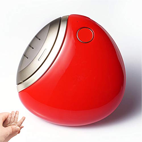 HBIAO Elektrischer Nagelschneider Schnellschneider Nagelschere Sicher Neugeborene Nagelpflege Nagelknipser für Erwachsene Kinder,Red Cover