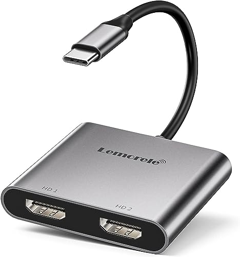 Lemorele USB C - �f���A��HDMI�A�_�v�^�[ Pixel�p