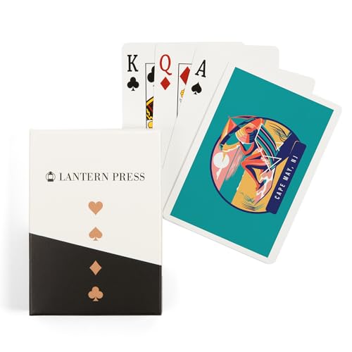 Lantern Press Naipes Poker 52 Cartas Talla Poker